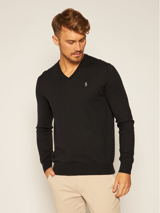 

Свитер обычного кроя Polo Ralph Lauren, черный