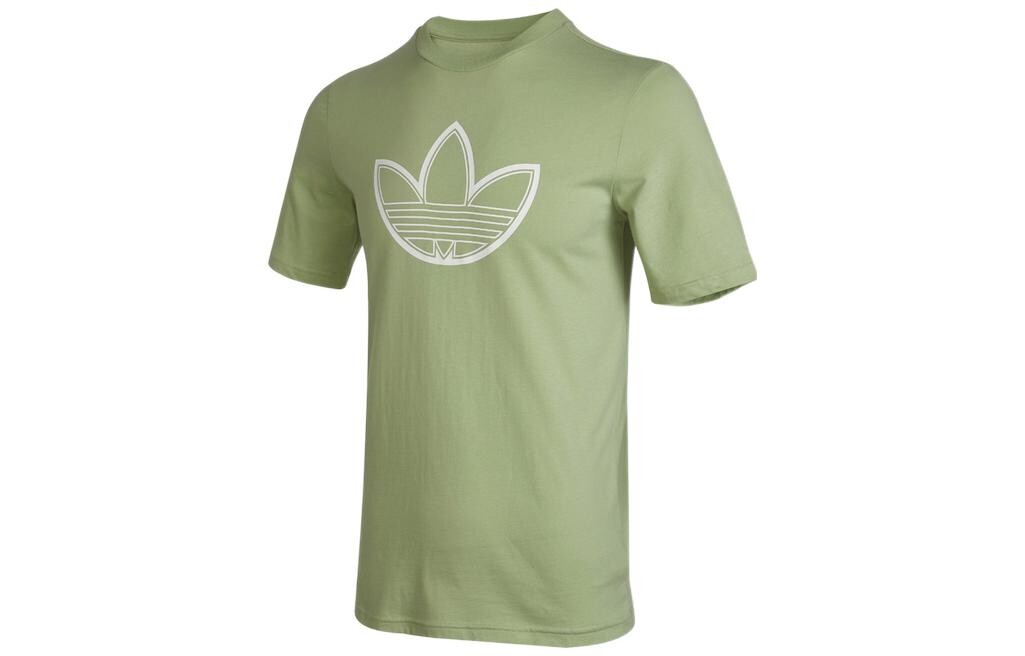 Детская футболка Adidas Originals, зеленый