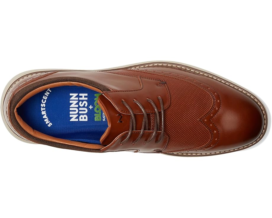 Оксфорды Nunn Bush Chase 2.0 Wingtip Oxford Casual Contemporary Lace Up, коричневый — фото 2