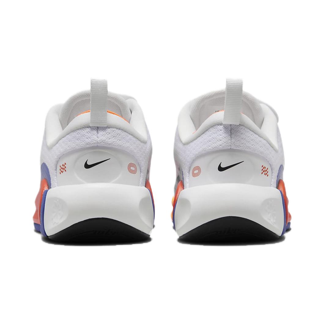 Беговые дышащие кроссовки Nike Infinity Flow для детей 3-7 лет бело-синие — фото 4
