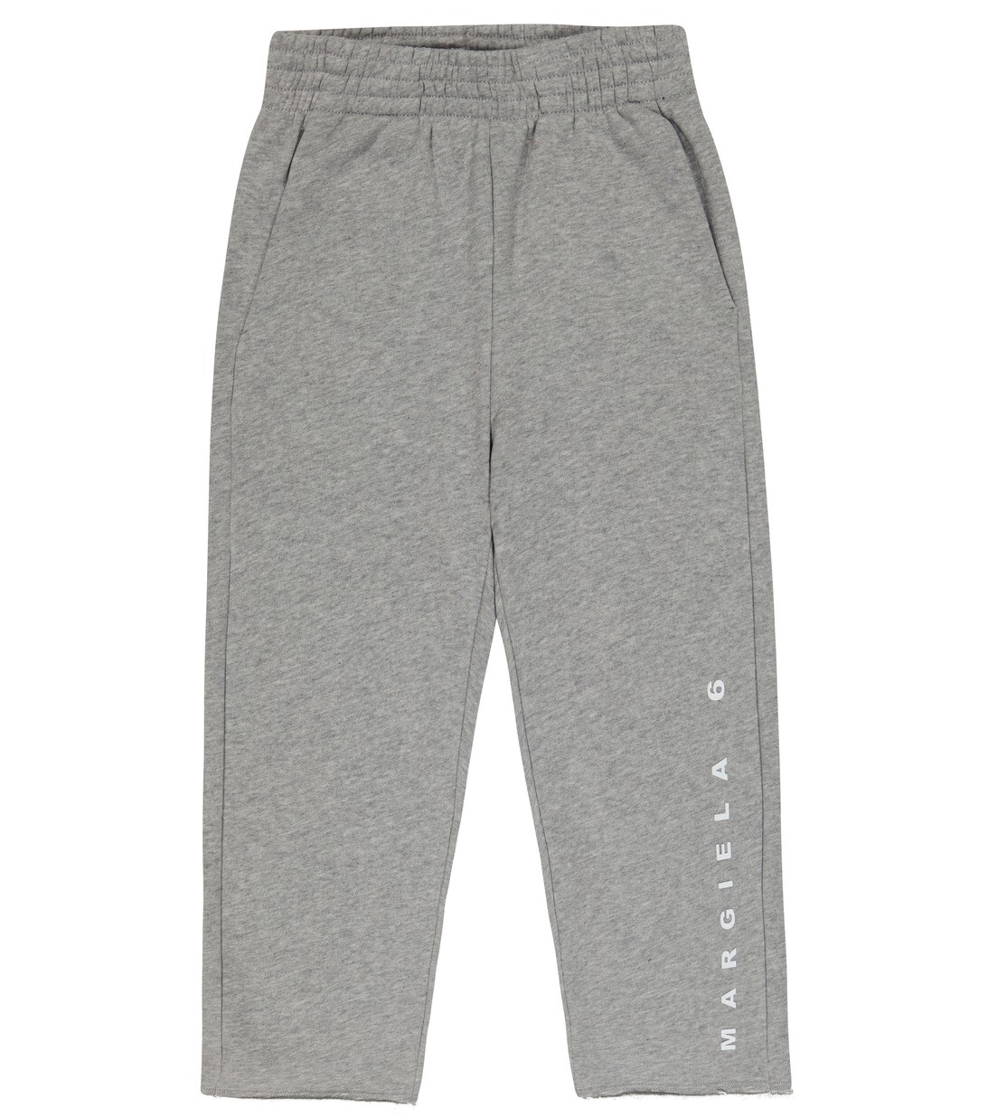 

Спортивные брюки из хлопкового джерси с логотипом MM6 Maison Margiela, серый