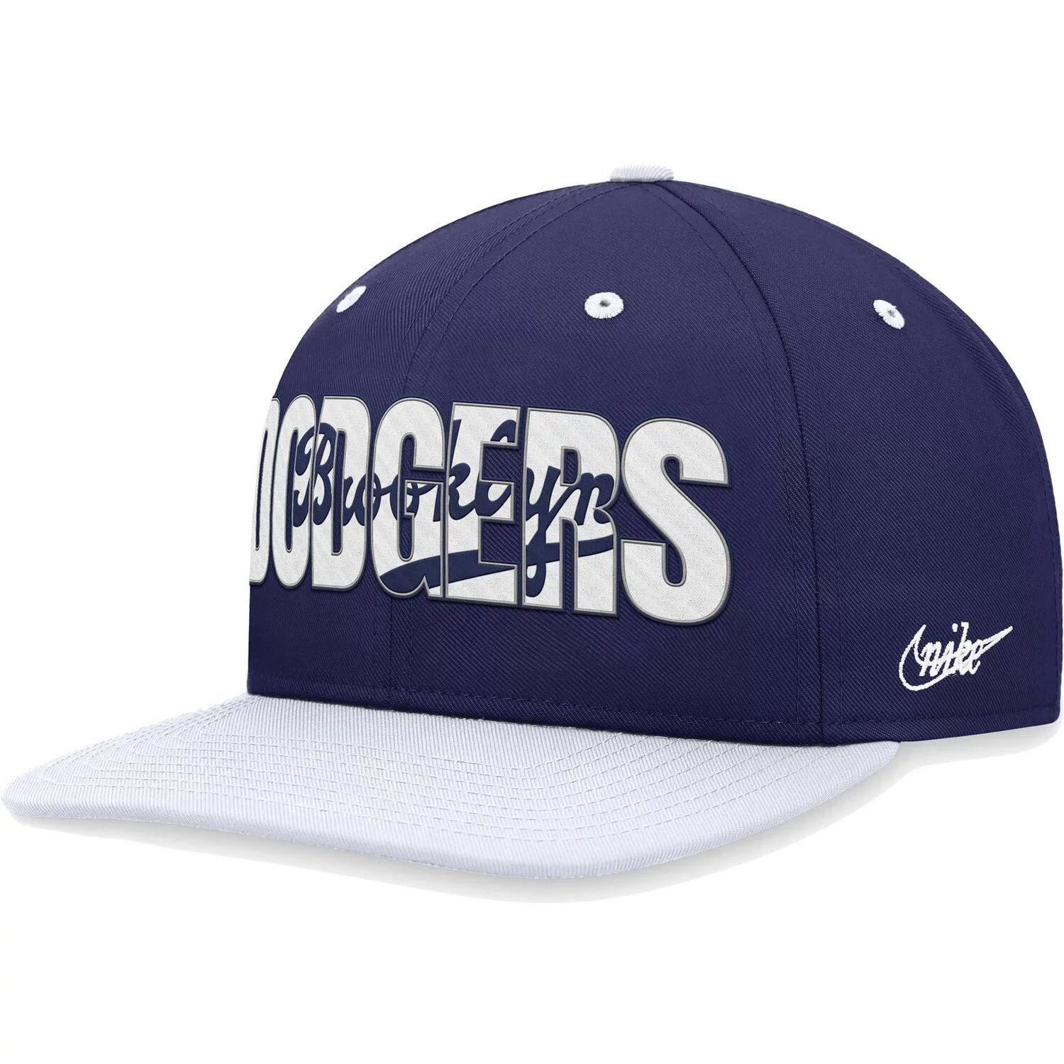 

Мужская кепка Snapback Nike Royal Brooklyn Dodgers Cooperstown Collection Pro