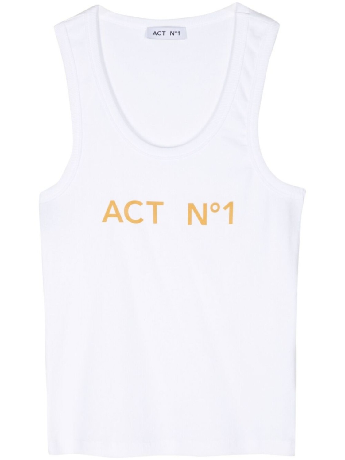 

Топ с логотипом ACT Nº1, белый