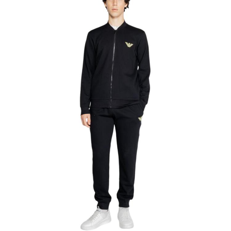 Футболка Casual Sportswear Unisex черная EMPORIO ARMANI — фото 4