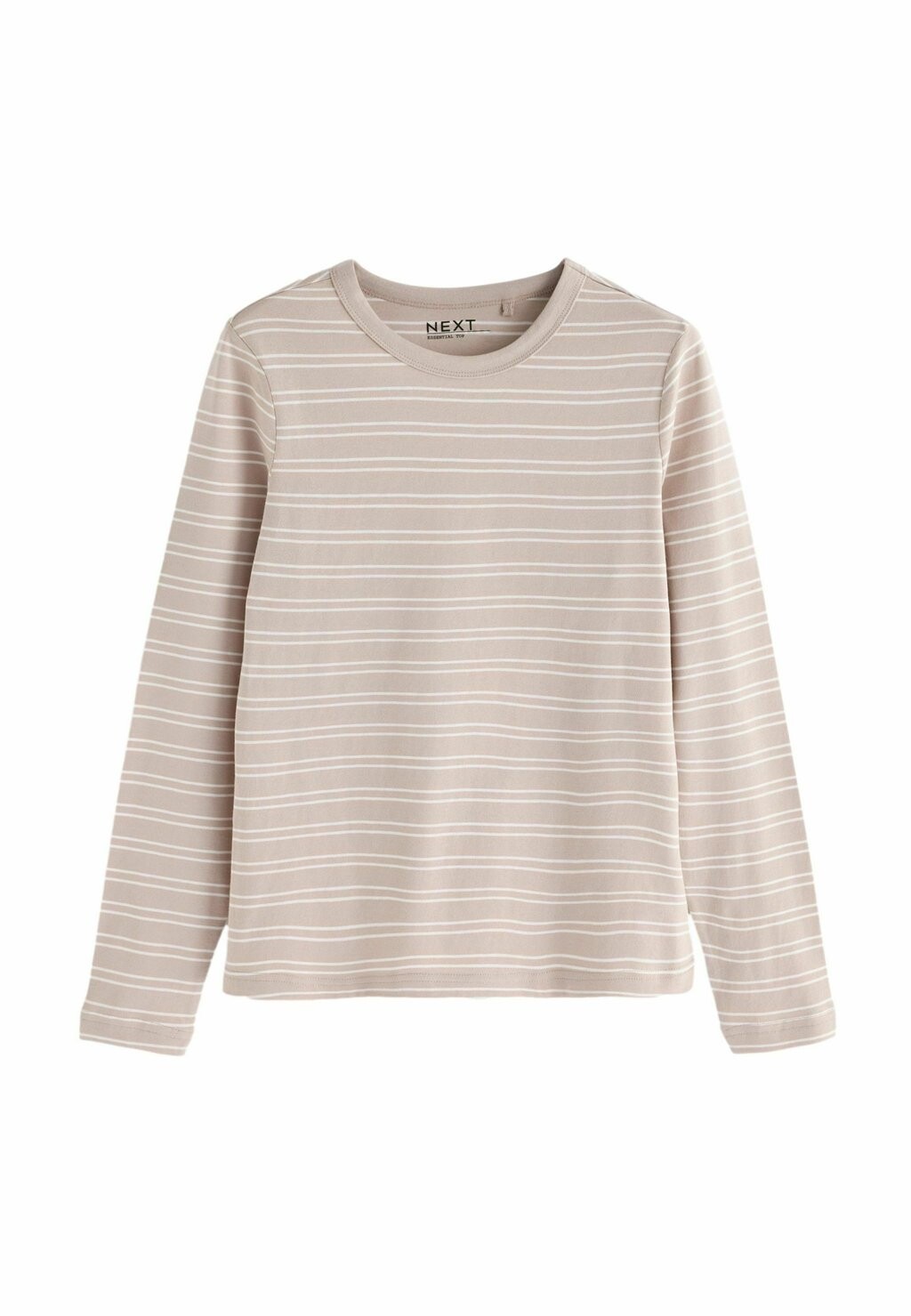 

Топ с длинными рукавами ESSENTIAL CREW NECK- REGULAR FIT Next, бежевый