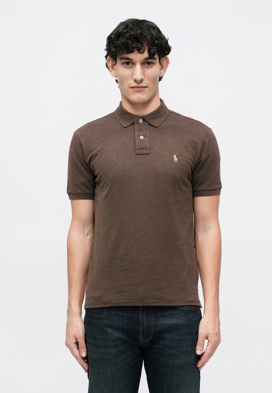 

Поло Polo Ralph Lauren SLIM FIT POLO SHIRT, Nutmeg Brown/Brown, Коричневый, Поло Polo Ralph Lauren SLIM FIT POLO SHIRT, Nutmeg Brown/Brown