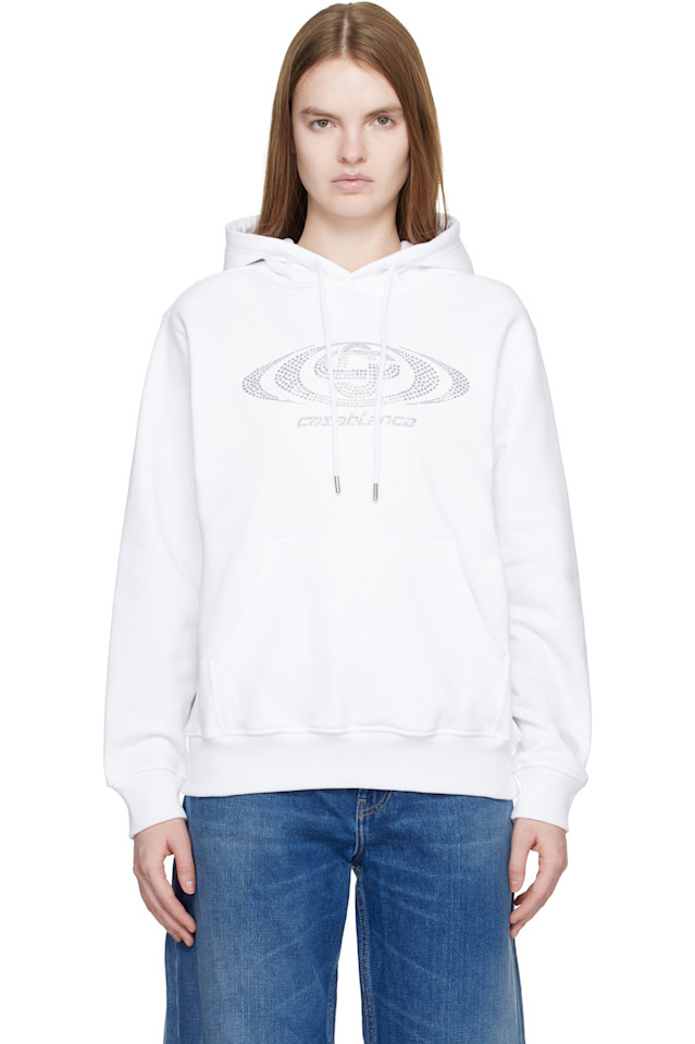 

Худи с логотипом Crystal Warped Casablanca, Off-White
