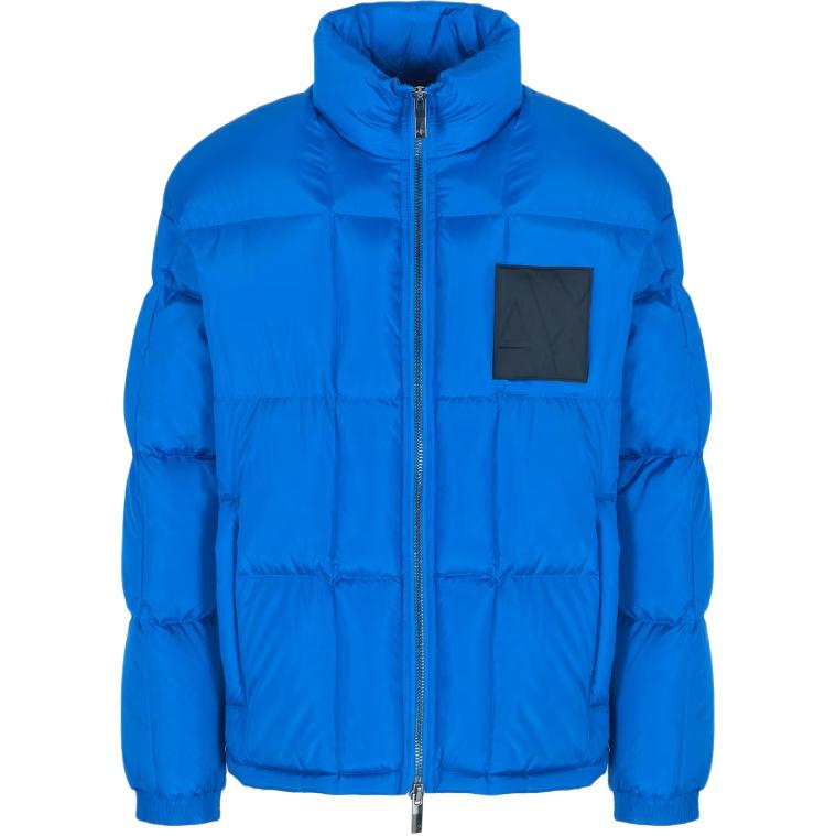 

Куртка пуховая мужская синяя AE FW24 ARMANI EXCHANGE, Синий, Куртка пуховая мужская синяя AE FW24 ARMANI EXCHANGE