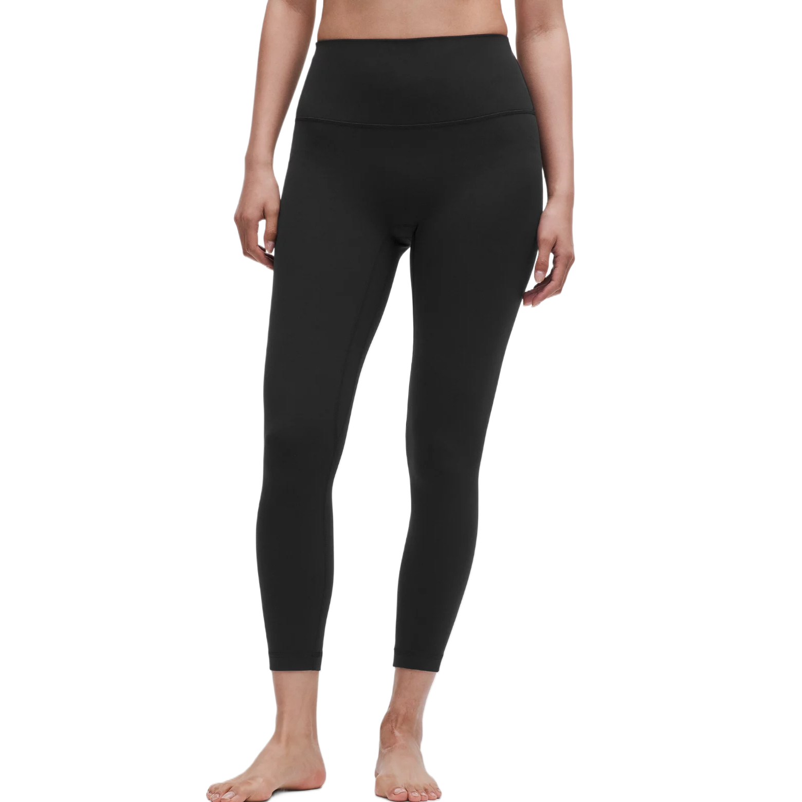 

Женские высокие йога-штаны Lululemon, черный/blk