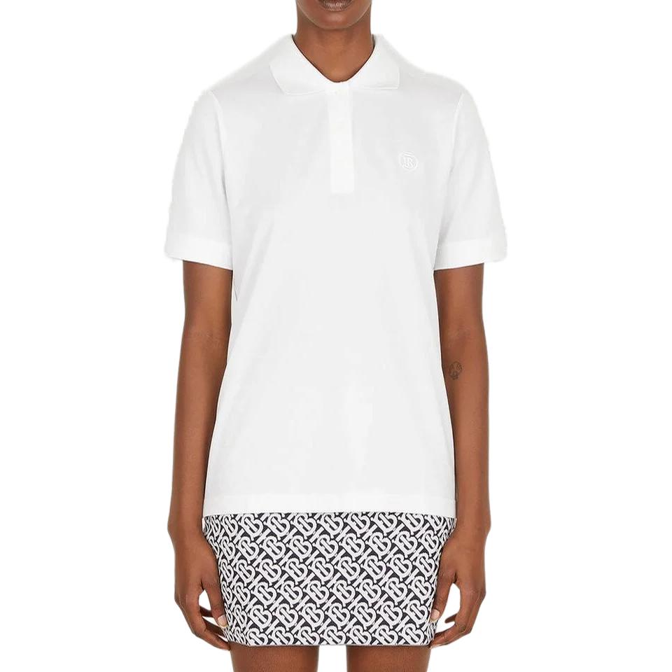 

Burberry Поло для женщин белое