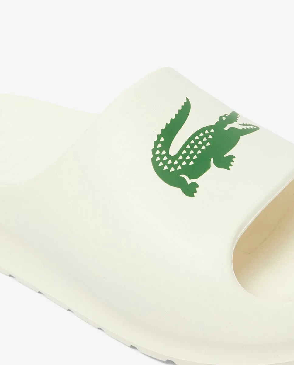 Женские шлепанцы Serve Slide 20 белого цвета Lacoste, белый — фото 3