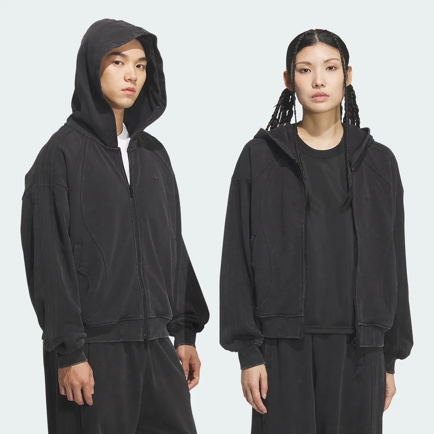 Мужская худи на молнии Tg Fz от Adidas