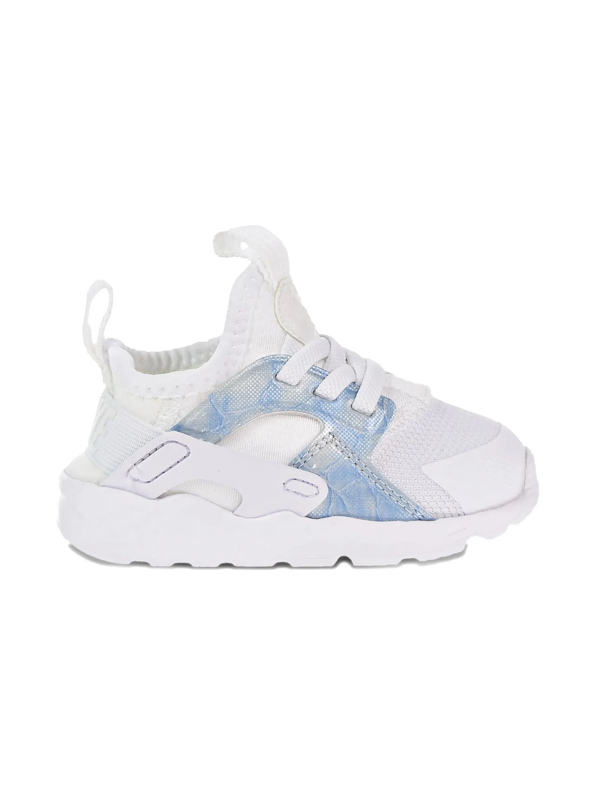 Кроссовки Huarache Run Ultra White/White/Royal Tint Nike Kids, белый — фото 2