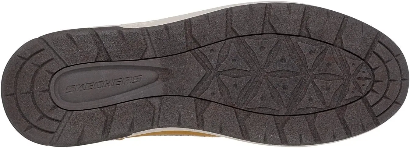 Мужские ботинки Skechers Garlan Deno из экокожи, коричневые, размер 45,5 EU — фото 3