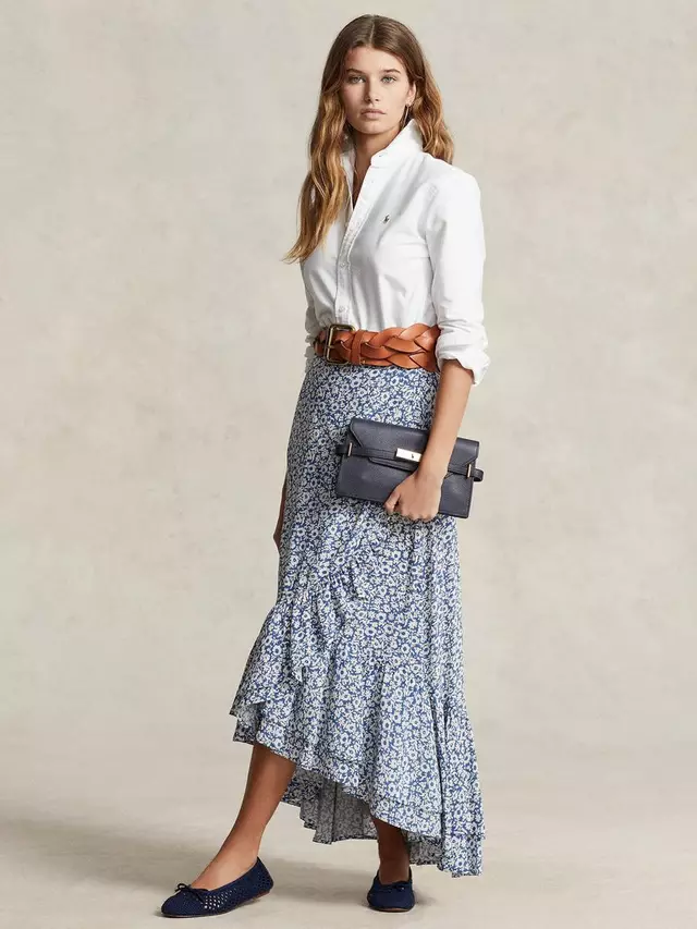 

Рубашка Ralph Lauren Polo Ralph Lauren Cotton, белый