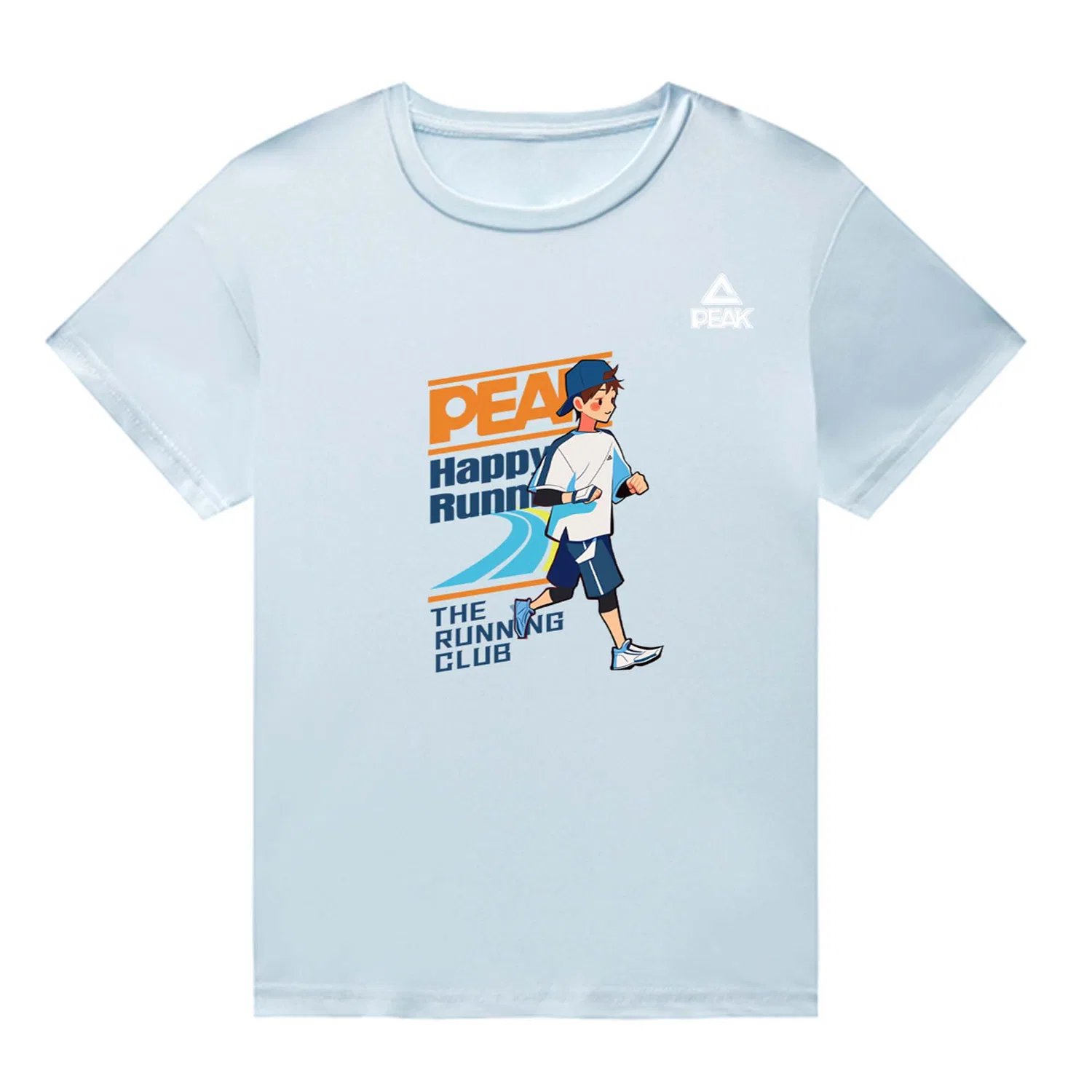 Футболка повседневная PEAK Light Blue