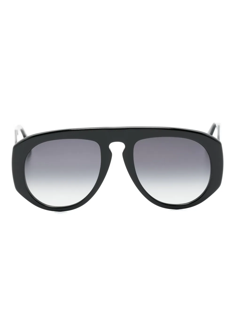 

Солнцезащитные очки с геометрической оправой Andy Wolf, черный