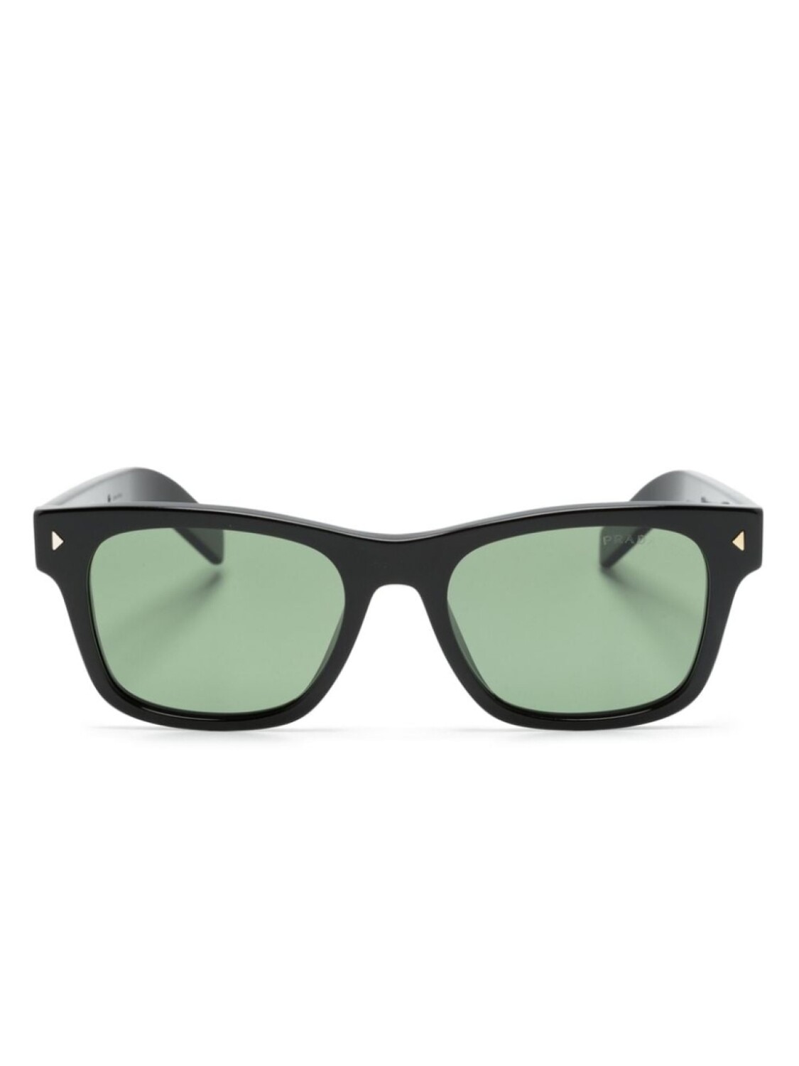 

Prada Eyewear солнцезащитные очки в квадратной оправе, черный