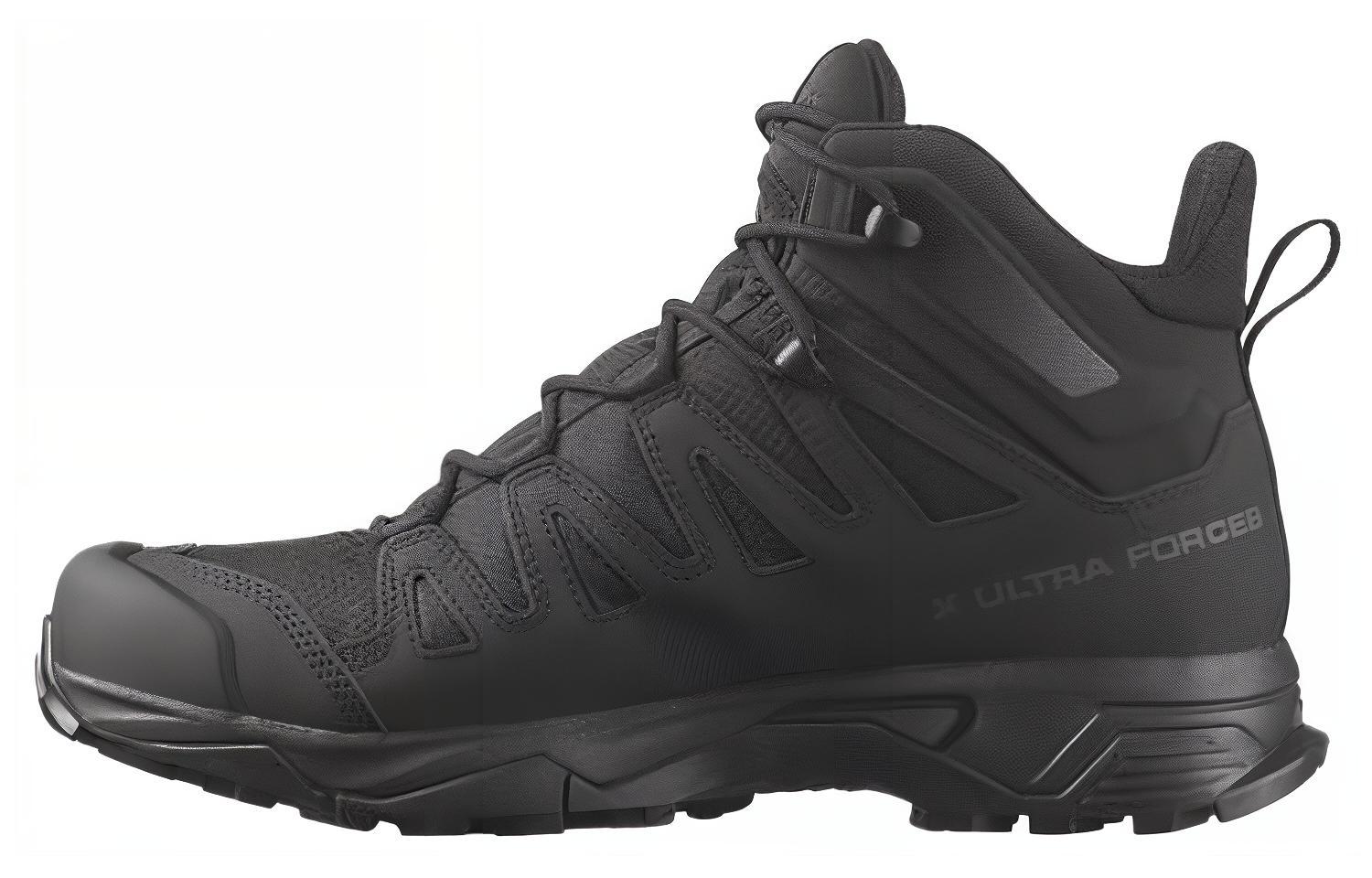SALOMON Кроссовки X Ultra Forces Mid GTX с противоскользящим покрытием, износостойкие, унисекс, черные