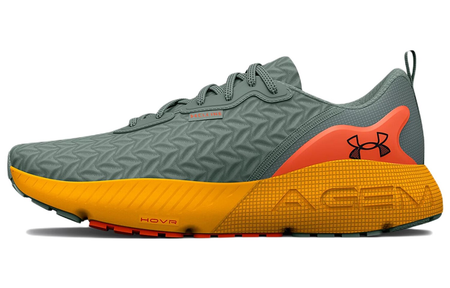 

Кроссовки HOVR Mega 3 мужские с низким верхом зеленые/оранжевые Under Armour