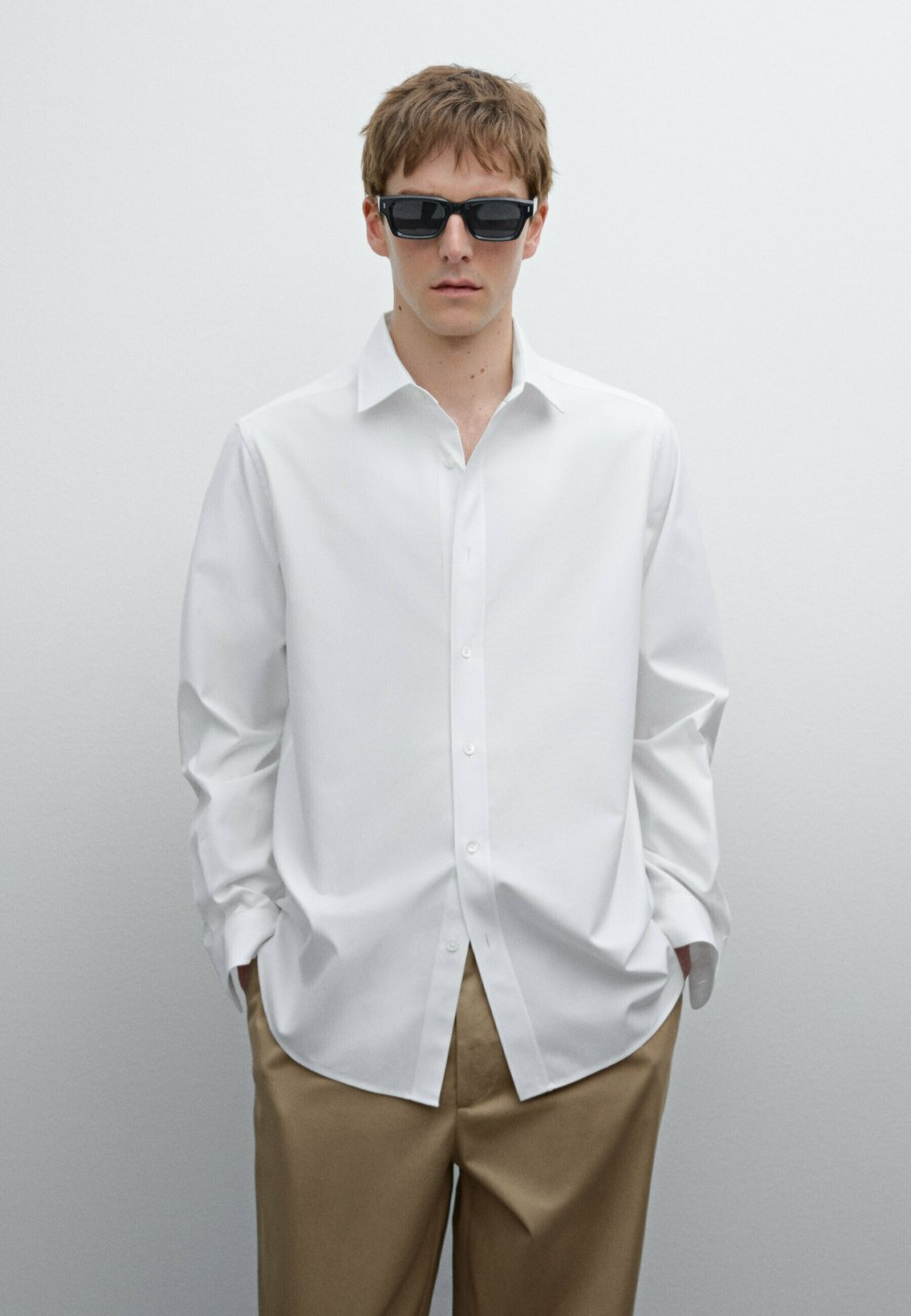 

Рубашка REGULAR-FIT Massimo Dutti, белый