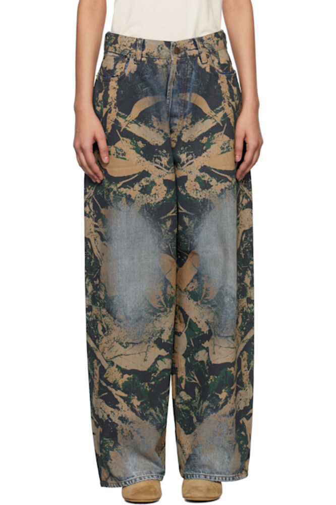 

Разноцветные джинсы Super Baggy Fit 2023 Acne Studios
