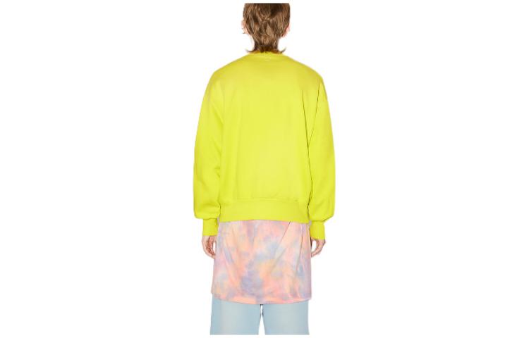 Футболка унисекс желтая Acne Studios — фото 3