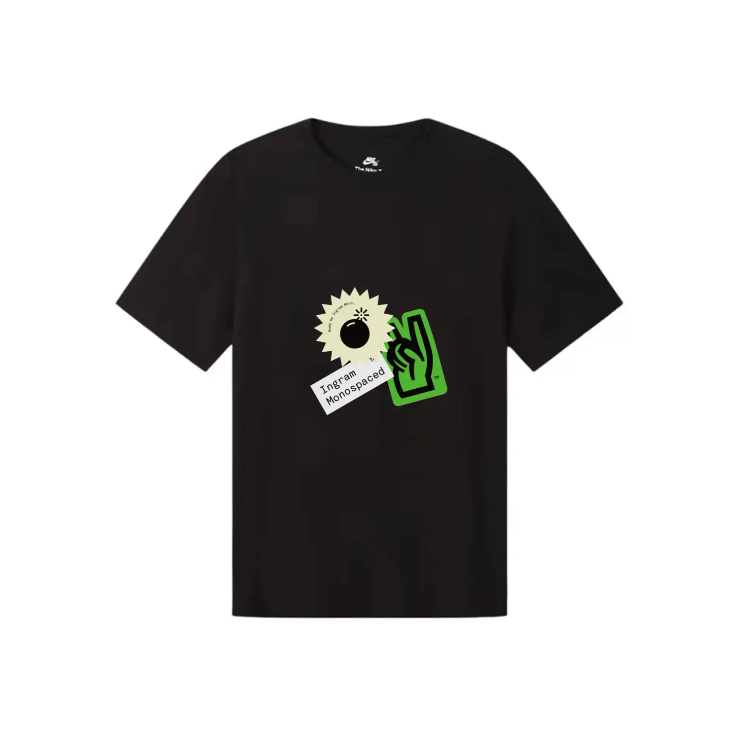 

Футболка SB мужская черная Nike, черный