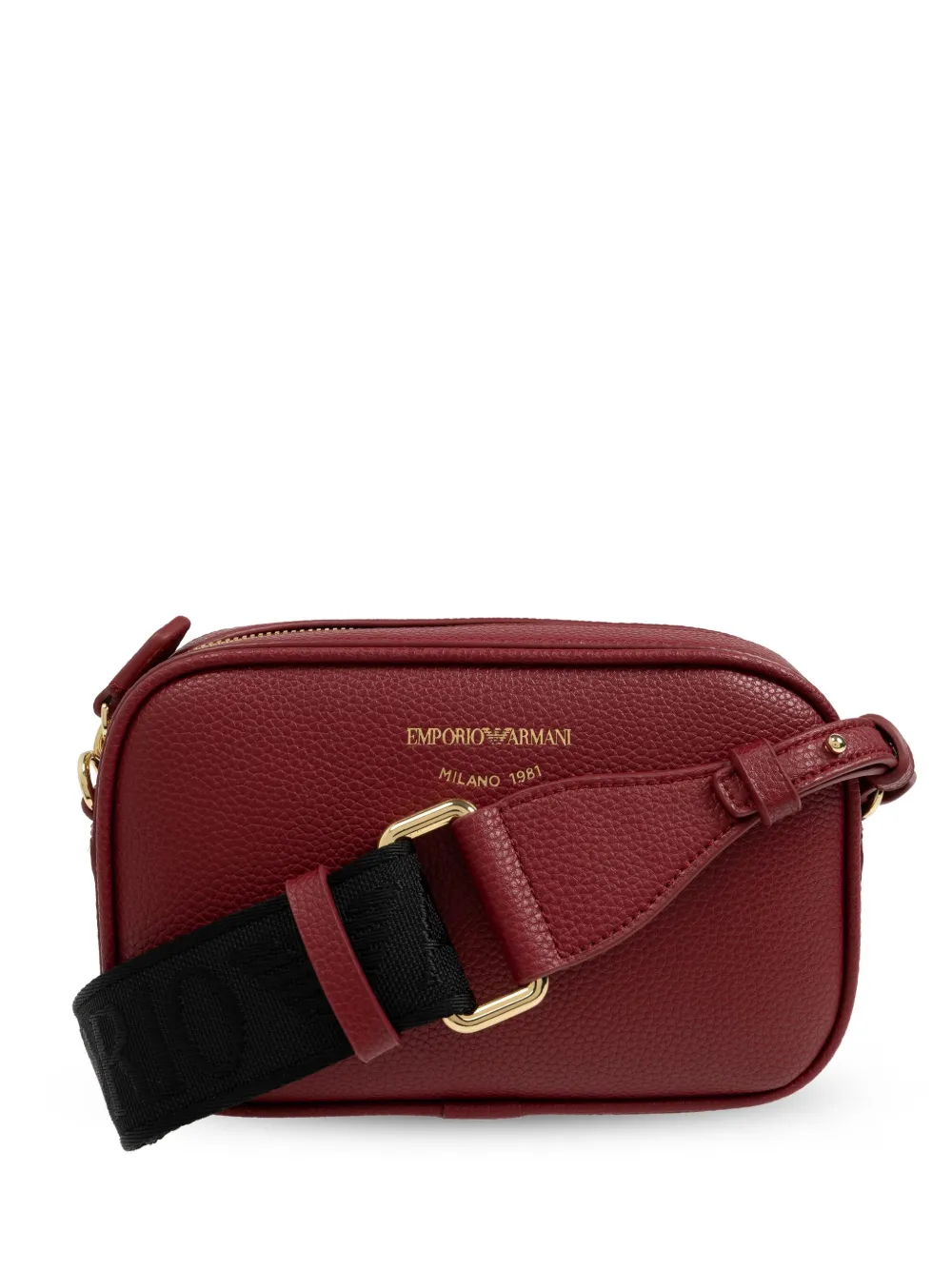 

Каркасная сумка с принтом EMPORIO ARMANI, красный