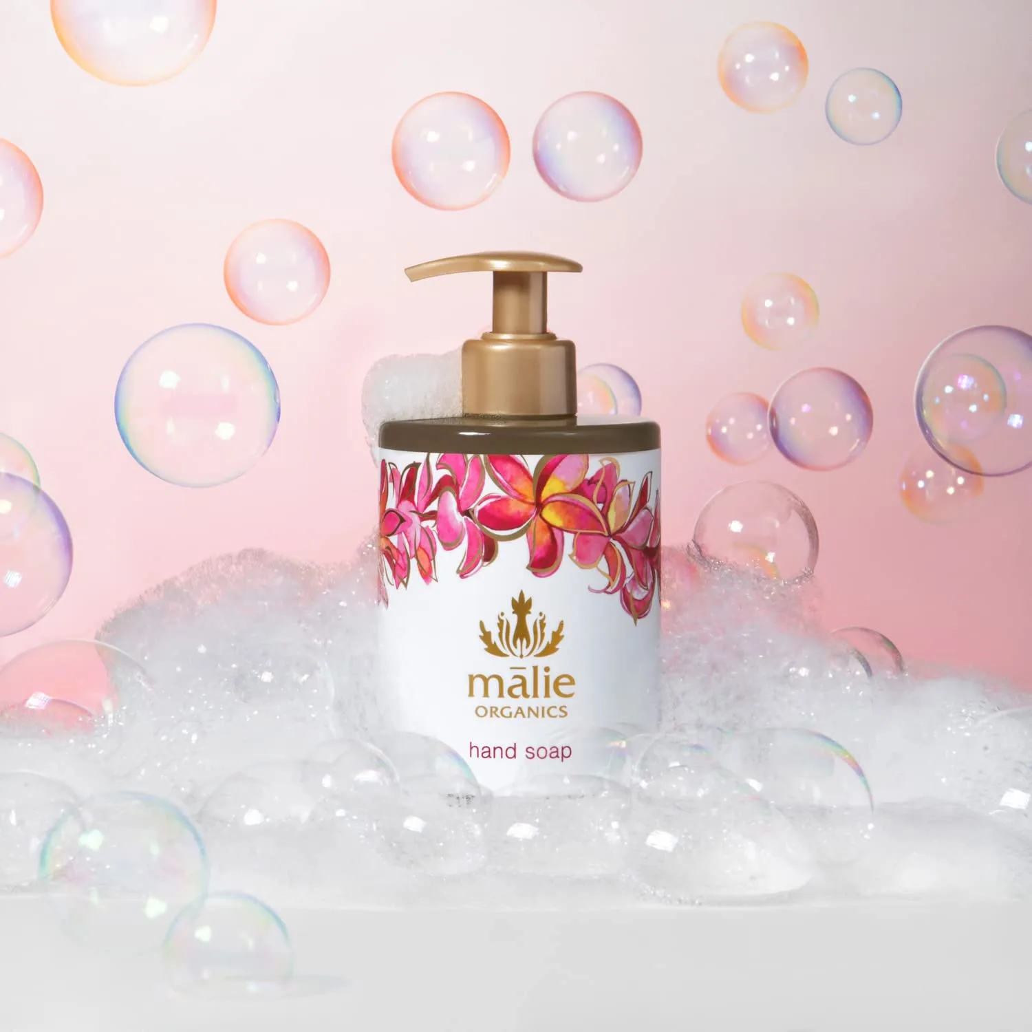 Органическое жидкое мыло для рук Malie Organics Plumeria