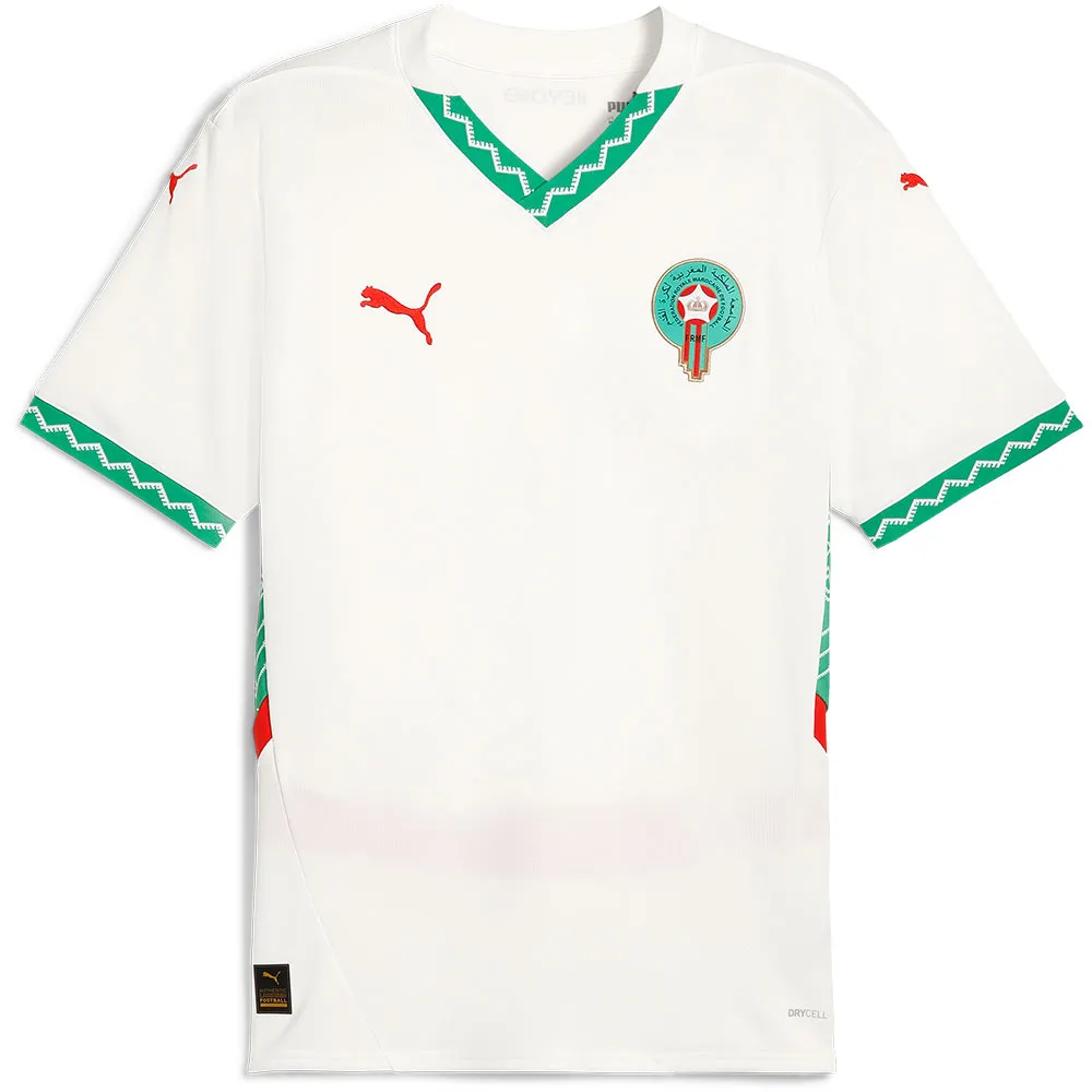 

Футболка с коротким рукавом Puma FRMF Morocco Replica 2025 Away, белый