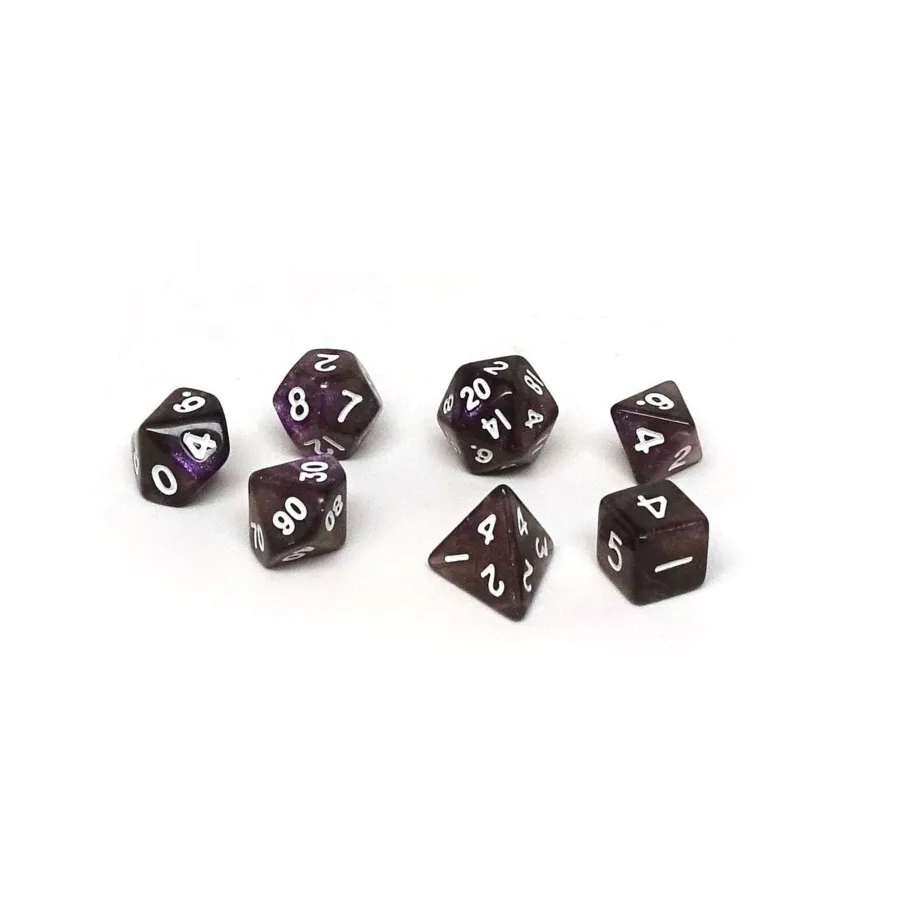 

Вино с белым (7), Dice - Mini 7 Piece Poly Sets (Easy Roller Dice)