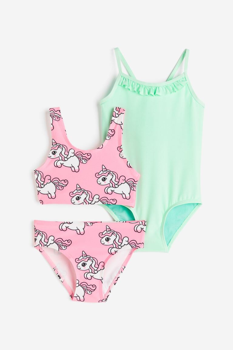 

Бикини и купальник H&M, розовый
