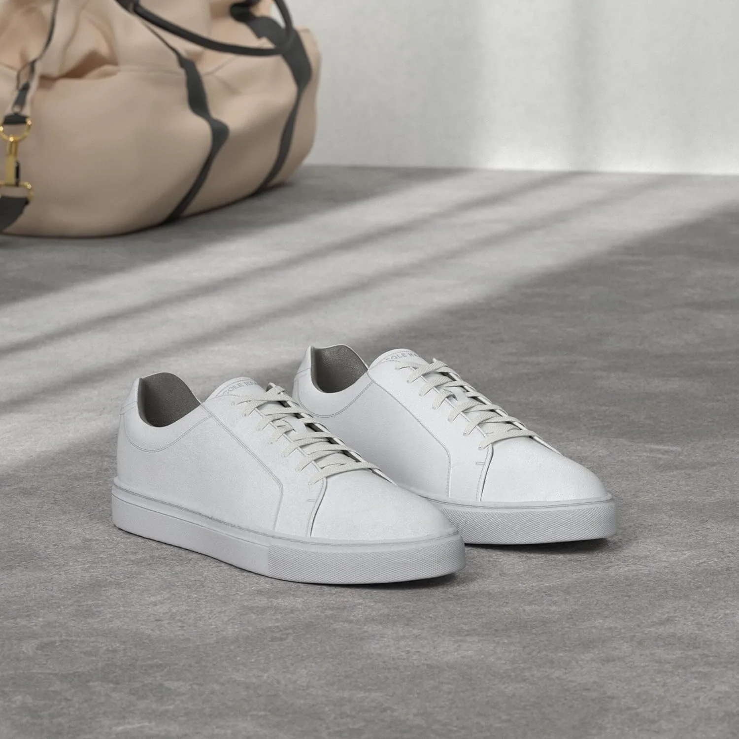 Мужские кроссовки Cole Haan - Grand Series Jensen Trainers, белый — фото 3