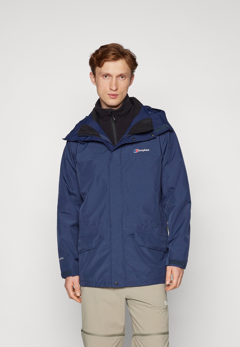 

Куртка из хардшелла CORNICE Berghaus, темно-синий