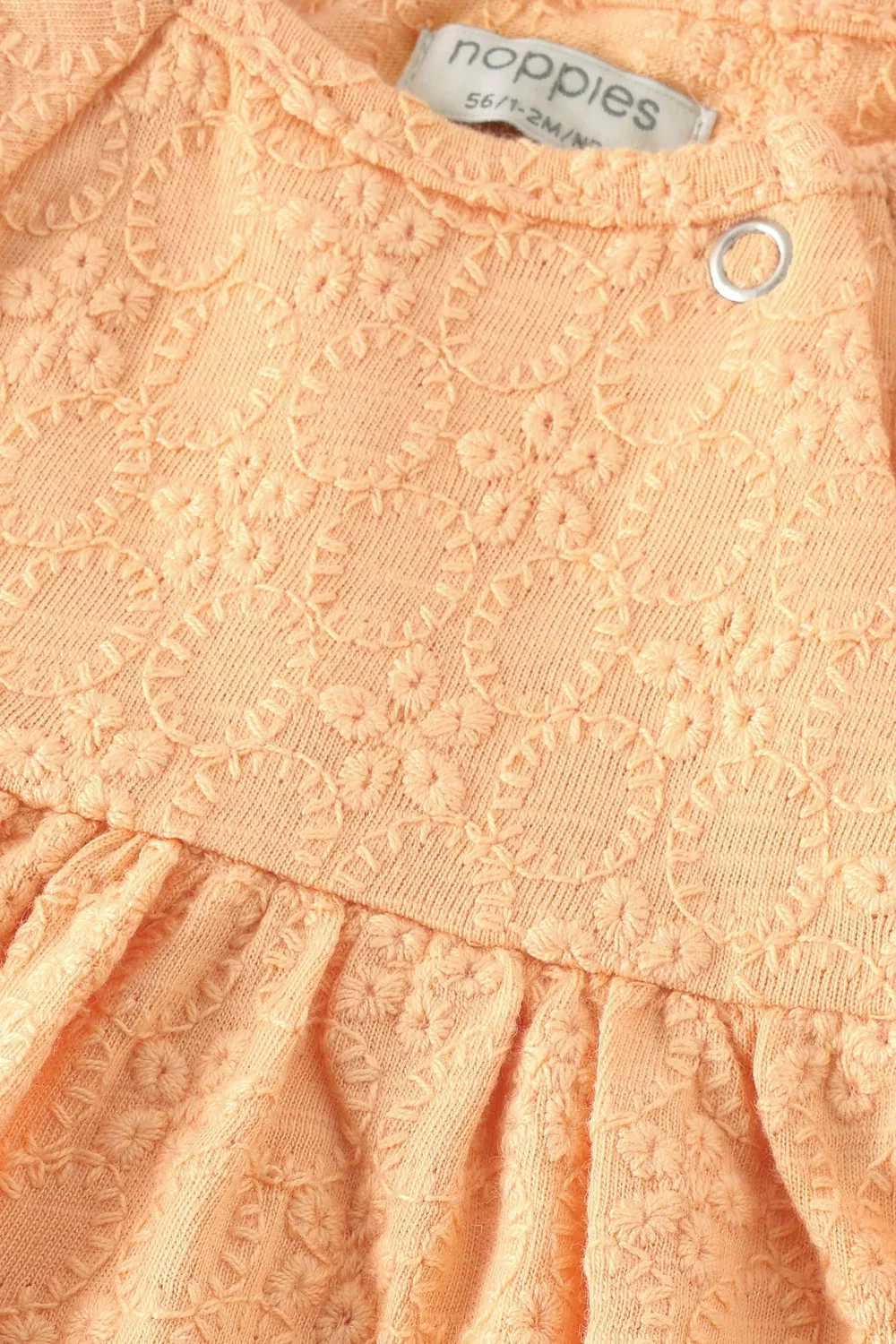 Платье из органического хлопка Noppies, peach cobbler — фото 3