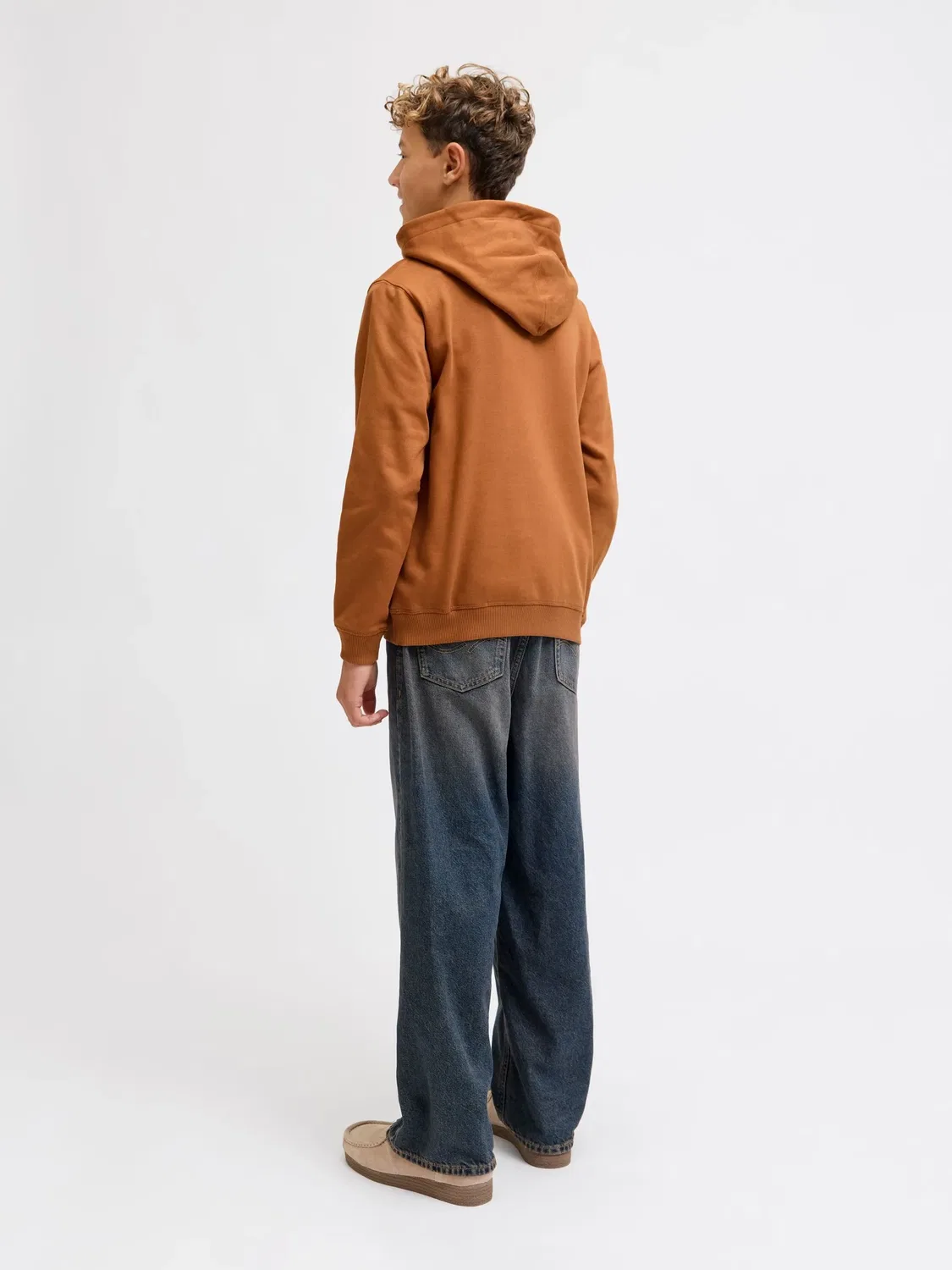 Капюшон с капюшоном, утепленный JACK & JONES Junior, аргановое масло — фото 3