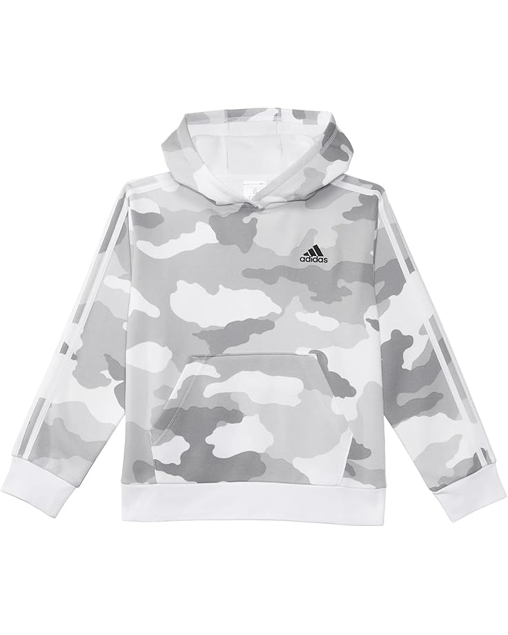 

Пуловер adidas Kids Aop France Camo Hooded Pullover, белый