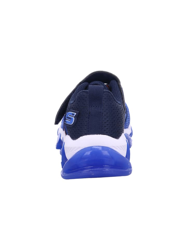 Skechers Детские кроссовки синего цвета — фото 4