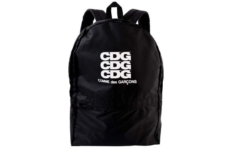 

CDG Рюкзак из полиэстера, обычный, мужской, черный