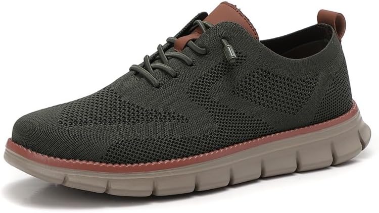 

Городские ультракомфортные мужские кроссовки Swzec, Olive