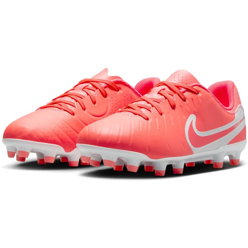 Футбольные бутсы для газона jr legend 10 academy fg/mg Nike, мультиколор — фото 4