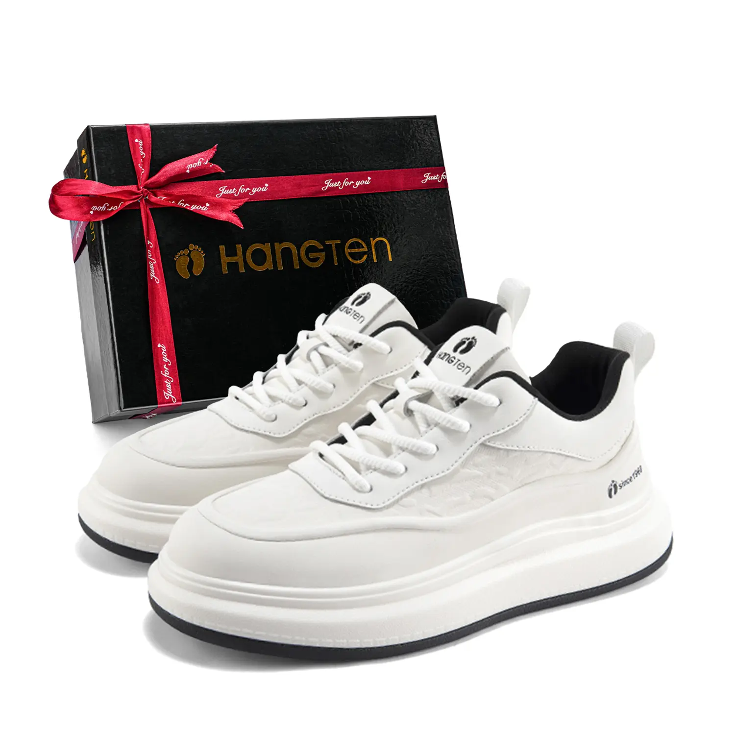 

Низкие мужские кроссовки HANG TEN, Ecru