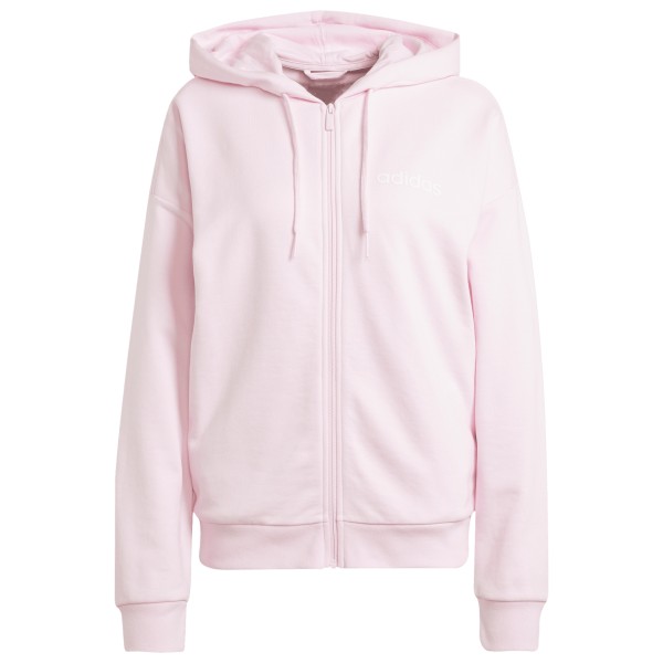 

Женская базовая модель, линейная, с застежкой-молнией по всей длине, французский трикотаж - толстовка с капюшоном Adidas, мультиколор