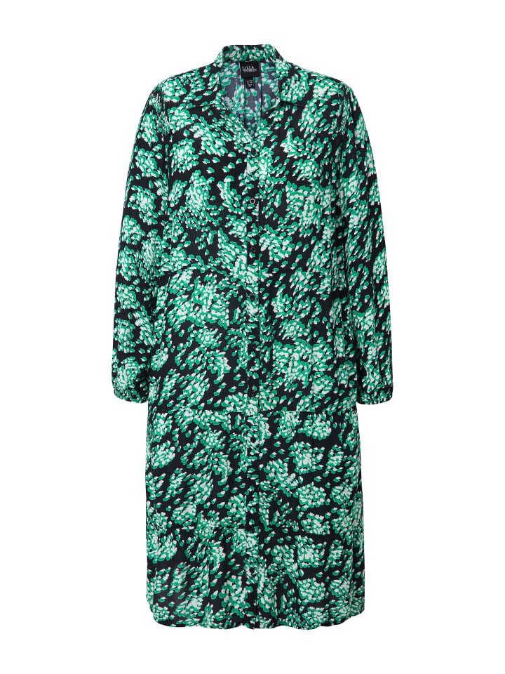 

Платье до колена Ulla Popken Hemdblusenkleid, черный