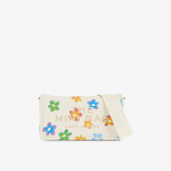 

Миниатюрная кожаная сумка The Wild Daisy Marc Jacobs, мультиколор