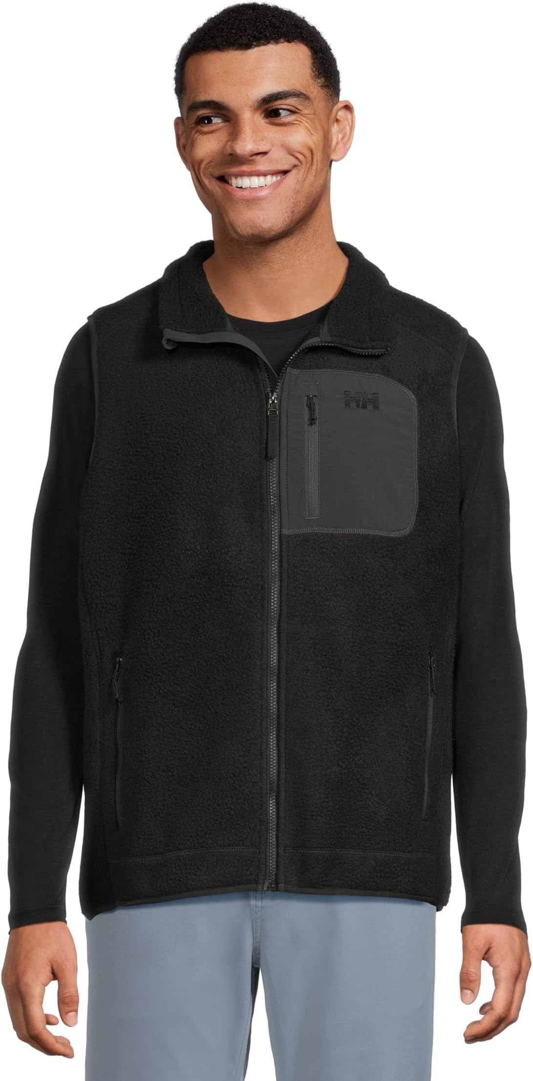 

Свитер Helly Hansen Men's Panorama Pile Block Vest, Black