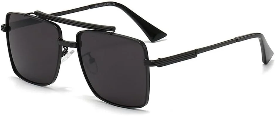 

Солнцезащитные очки для вождения и путешествий в стиле панк, популярные солнцезащитные очки UV400, винтажные солнцезащитные очки в большой оправе, SUN1585 Generic, 1