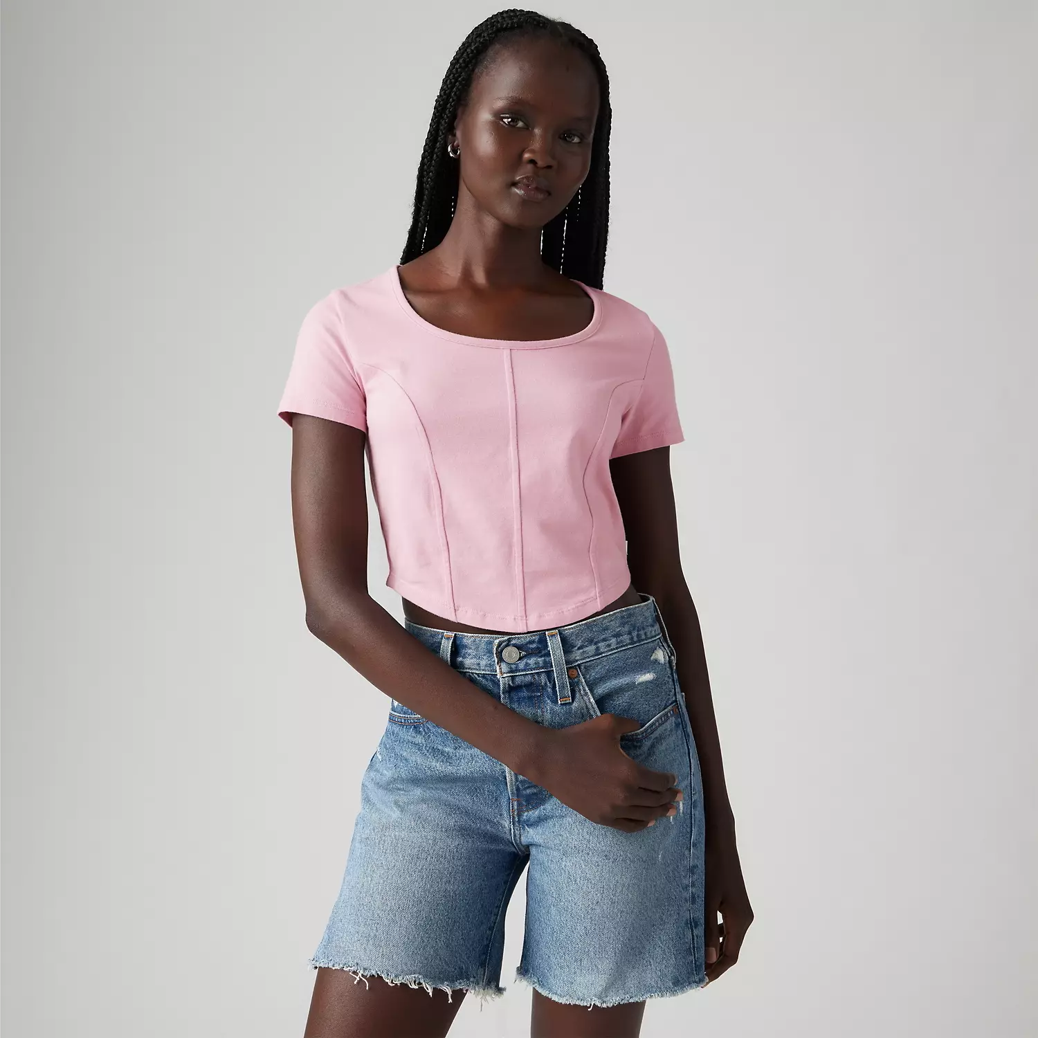 

Футболка Лира Levi's, цвет Fragrant Lilac - Blue