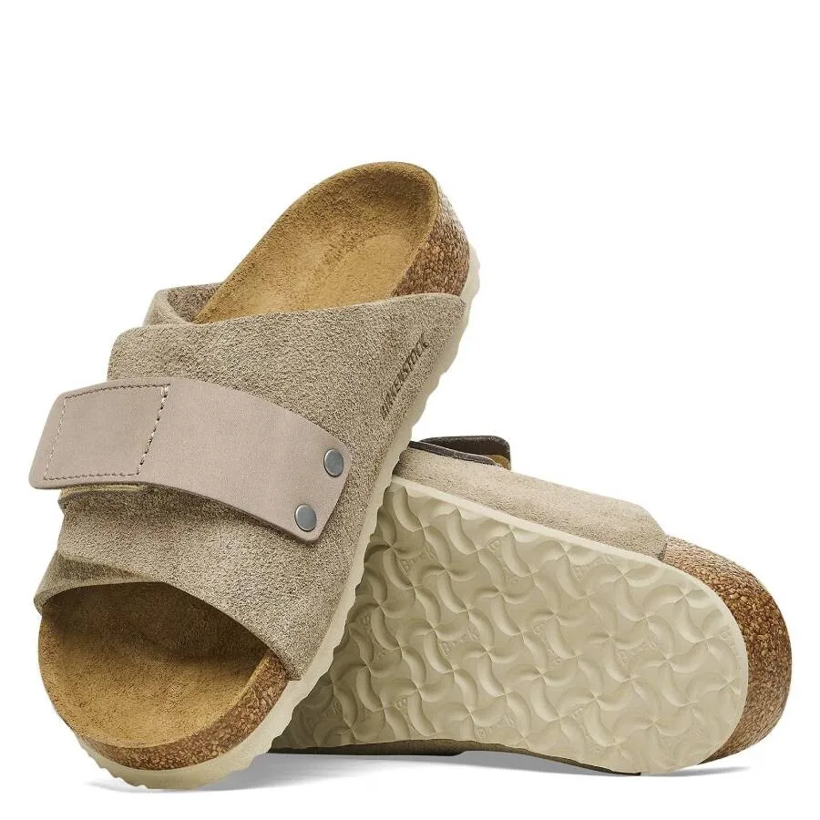 Детские тапочки Birkenstock Kids Taupe Kyoto — фото 3